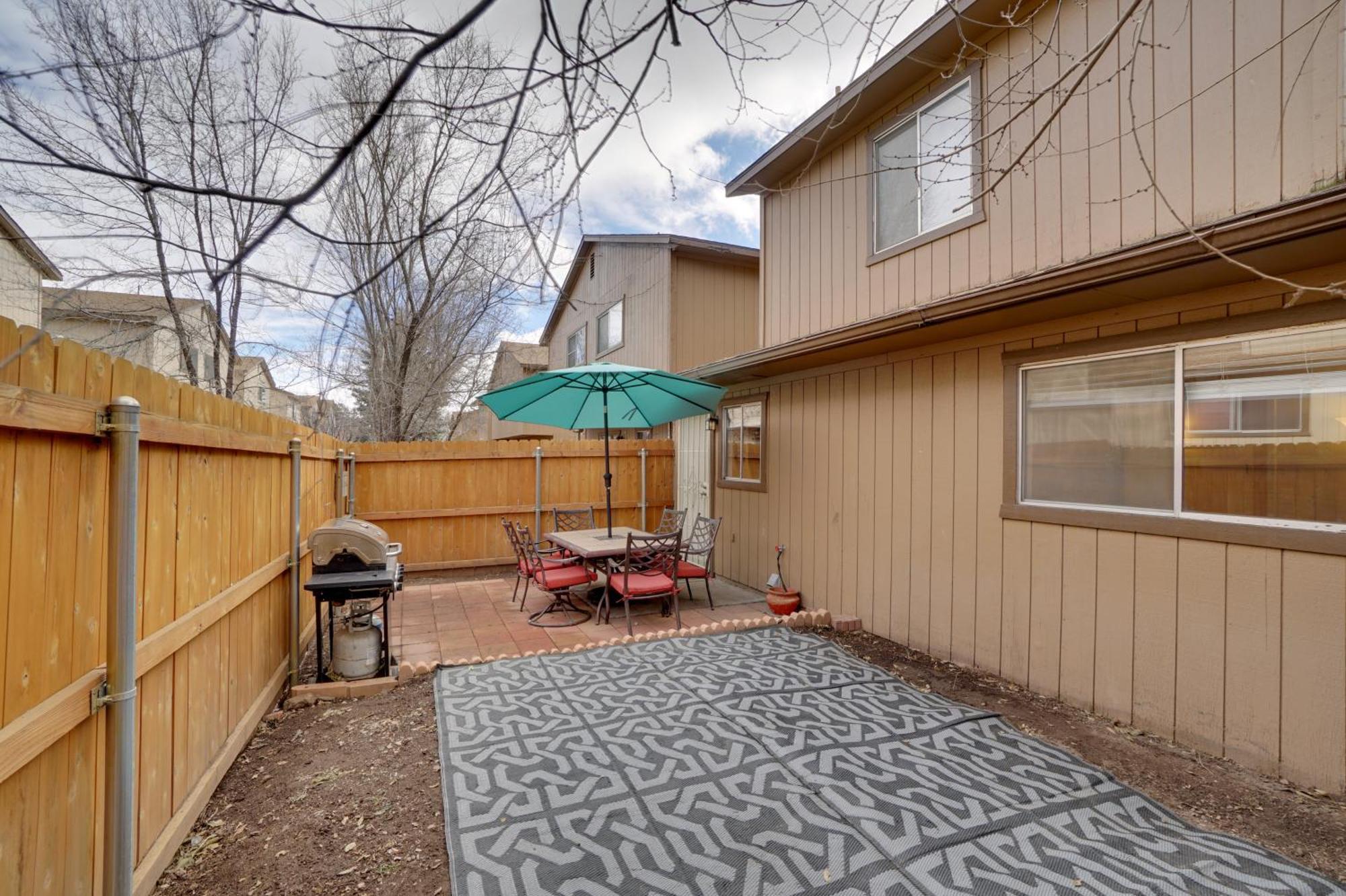 Flagstaff Townhome With Grill About 3 Mi To Downtown! Exterior foto